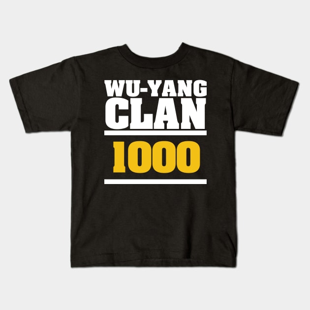 Wu-Yang WhiteEdition Kids T-Shirt by mc876
